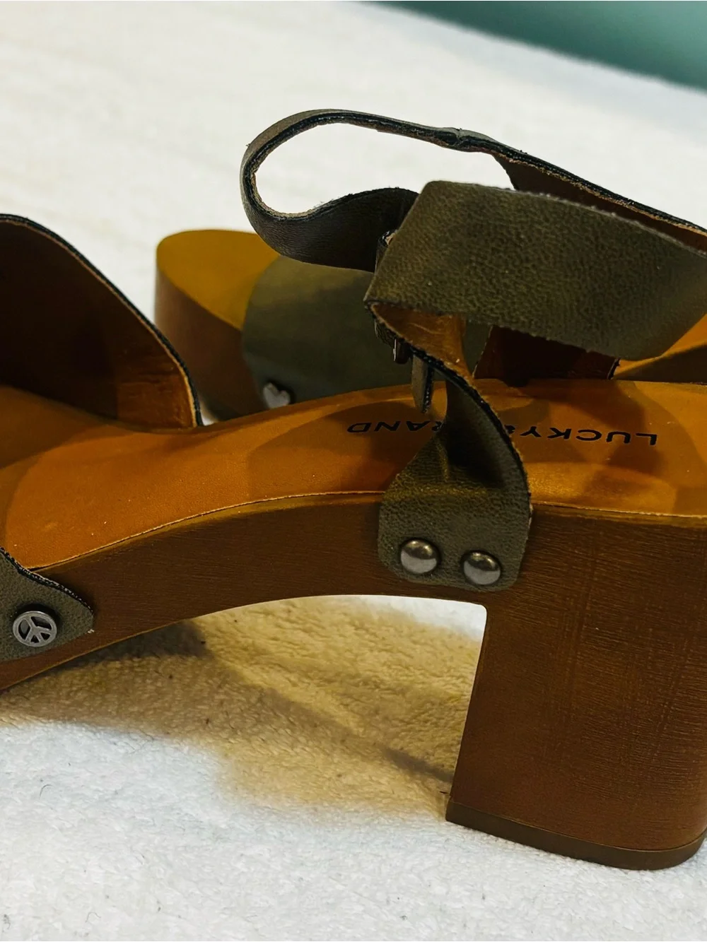Brand New High Quality Heels By Lucky Brand - Size 9 M - Heel 3 Inches - box 13
